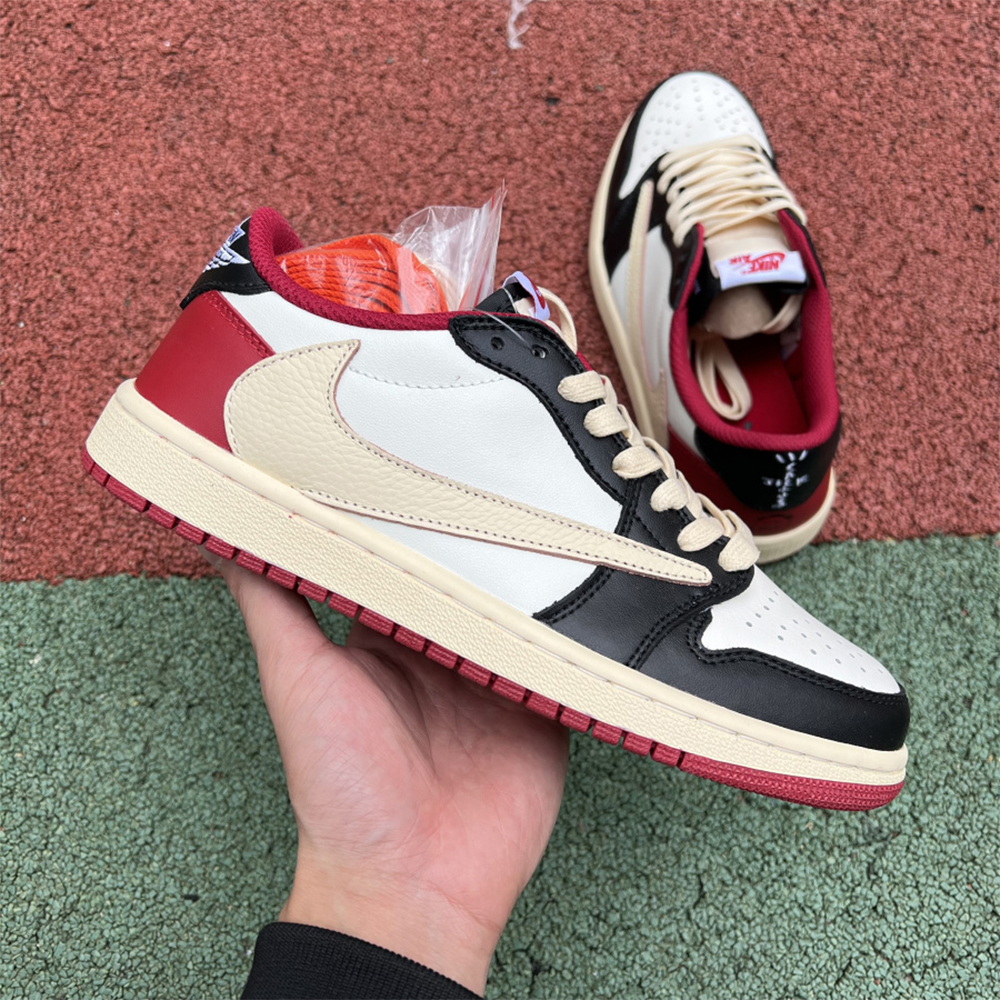 Balenciaga Jordan AJ1 Low Fragment X Travis Scott Black White Red Balenciaga greece outlet Balenciaga Balenciaga greece outlet